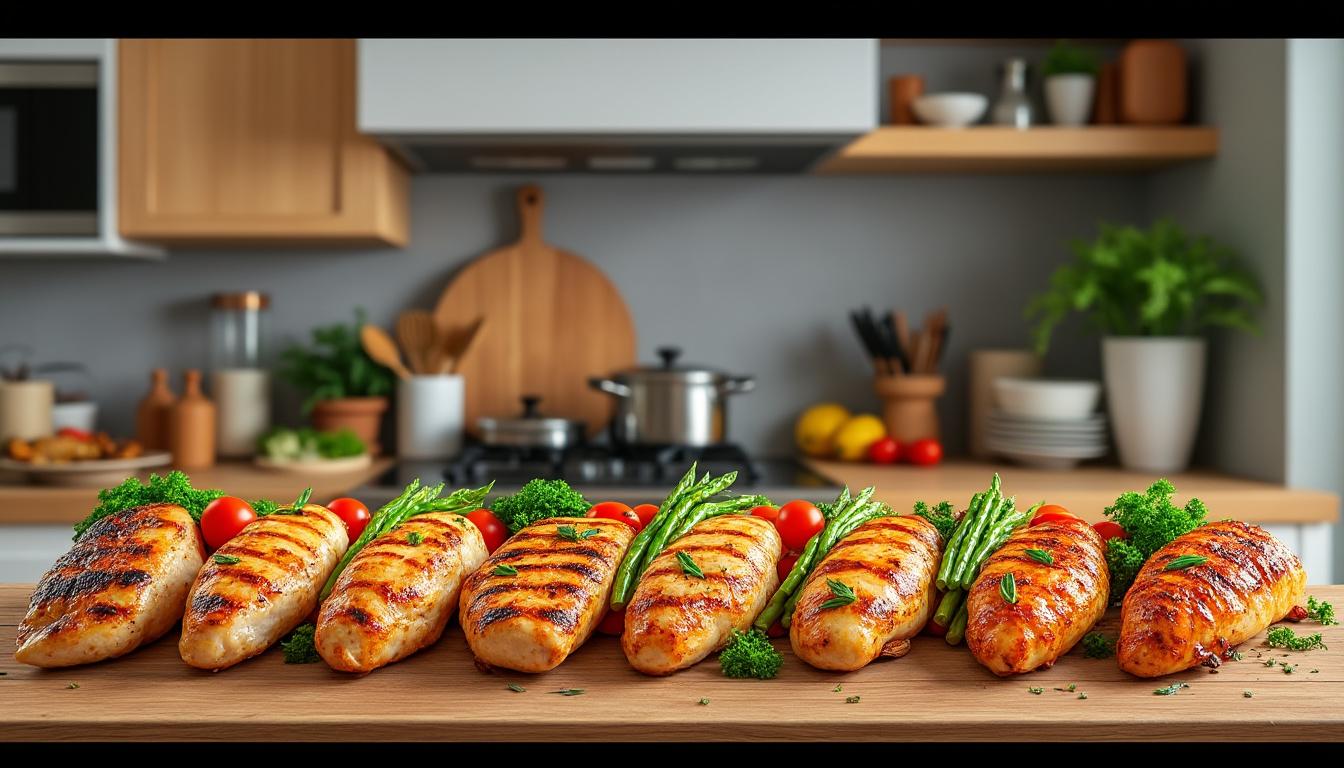 découvrez 8 recettes rapides et savoureuses pour cuisiner le blanc de poulet en seulement 20 minutes. idéal pour vos repas express et équilibrés au quotidien !