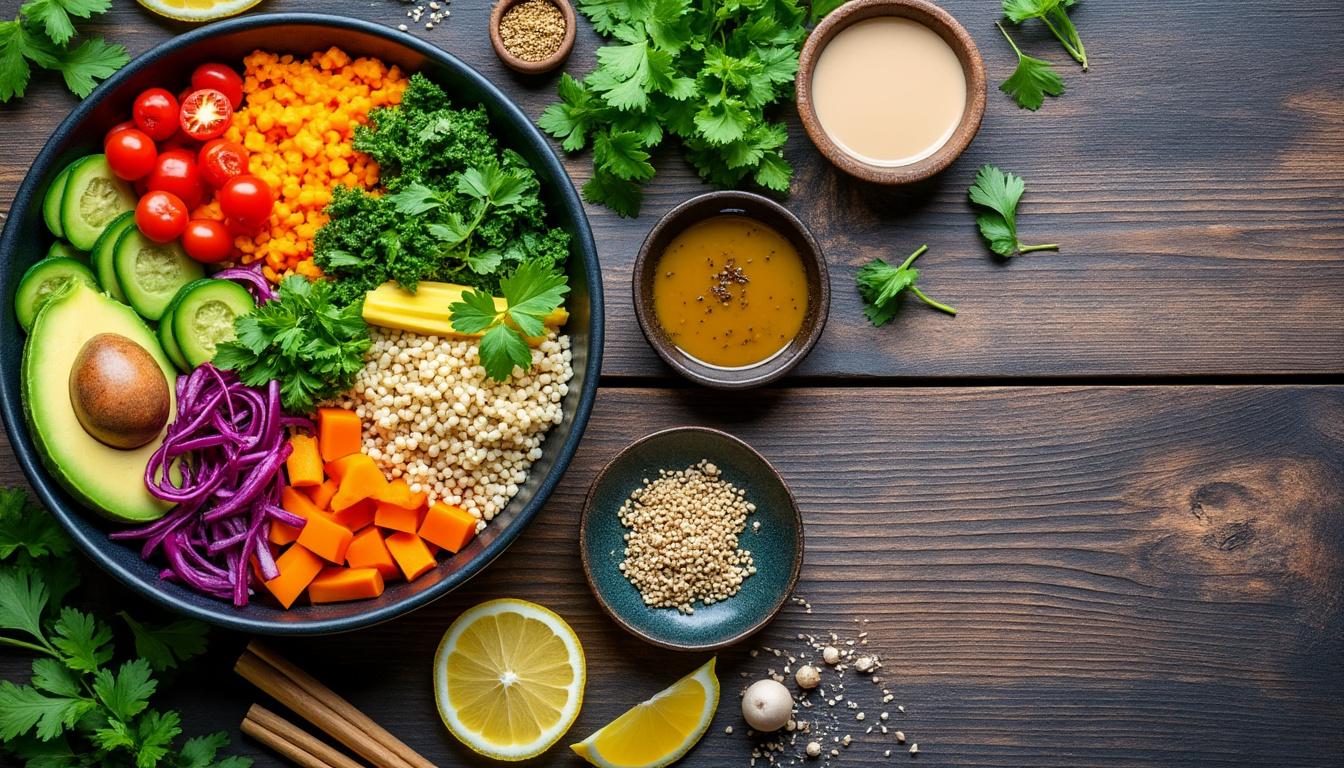 Comment assaisonner un buddha bowl ? 2 découvrez nos conseils pratiques pour assaisonner un buddha bowl avec des sauces, épices et herbes, afin de relever vos ingrédients et apporter de la saveur à votre repas équilibré !