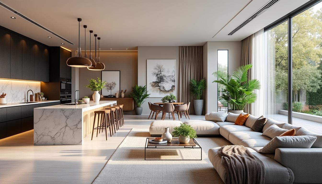 découvrez nos idées de décoration pour salon cuisine ouverte et créez un espace harmonieux, moderne et convivial. conseils d’aménagement, astuces déco et inspirations pour réussir votre intérieur.