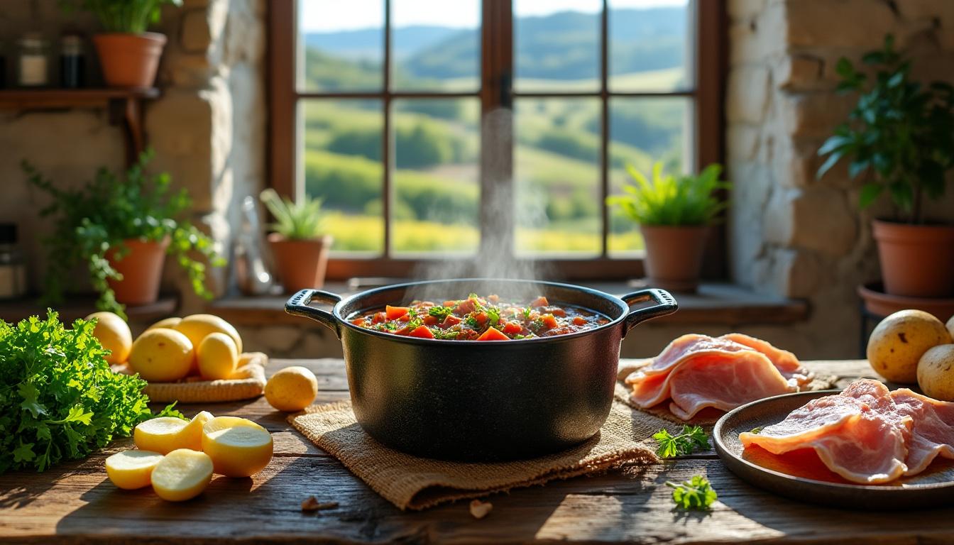 découvrez l’histoire fascinante de la garbure, soupe emblématique du sud-ouest, ses origines ancestrales et tous ses secrets gourmands dans notre article dédié aux traditions culinaires régionales.