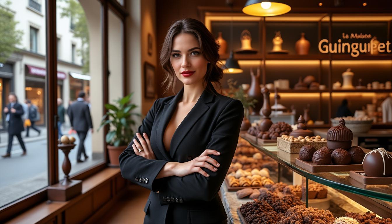 découvrez comment la nouvelle directrice de la maison guinguet ambitionne de révolutionner le monde du chocolat français avec passion, créativité et gourmandise.