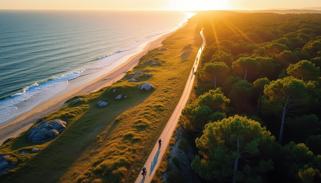Lifestyle Landes : vivre entre ocĂ©an et forĂȘt 2 dĂ©couvrez le lifestyle unique des landes, oĂč lâocĂ©an atlantique rencontre des forĂȘts luxuriantes. profitez dâun art de vivre entre nature prĂ©servĂ©e, activitĂ©s en plein air et traditions locales. vivre dans les landes, câest savourer chaque instant entre dunes, plages et pins majestueux.