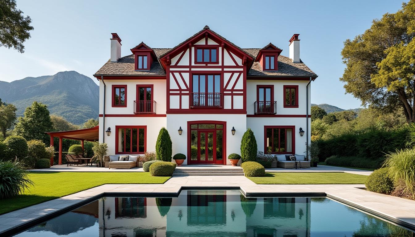 Maison basque cambo : architecture traditionnelle Landes 2 découvrez l'architecture traditionnelle des landes à travers cette maison basque à cambo. un style authentique mêlant charme régional et savoir-faire local pour un habitat chaleureux et typique.