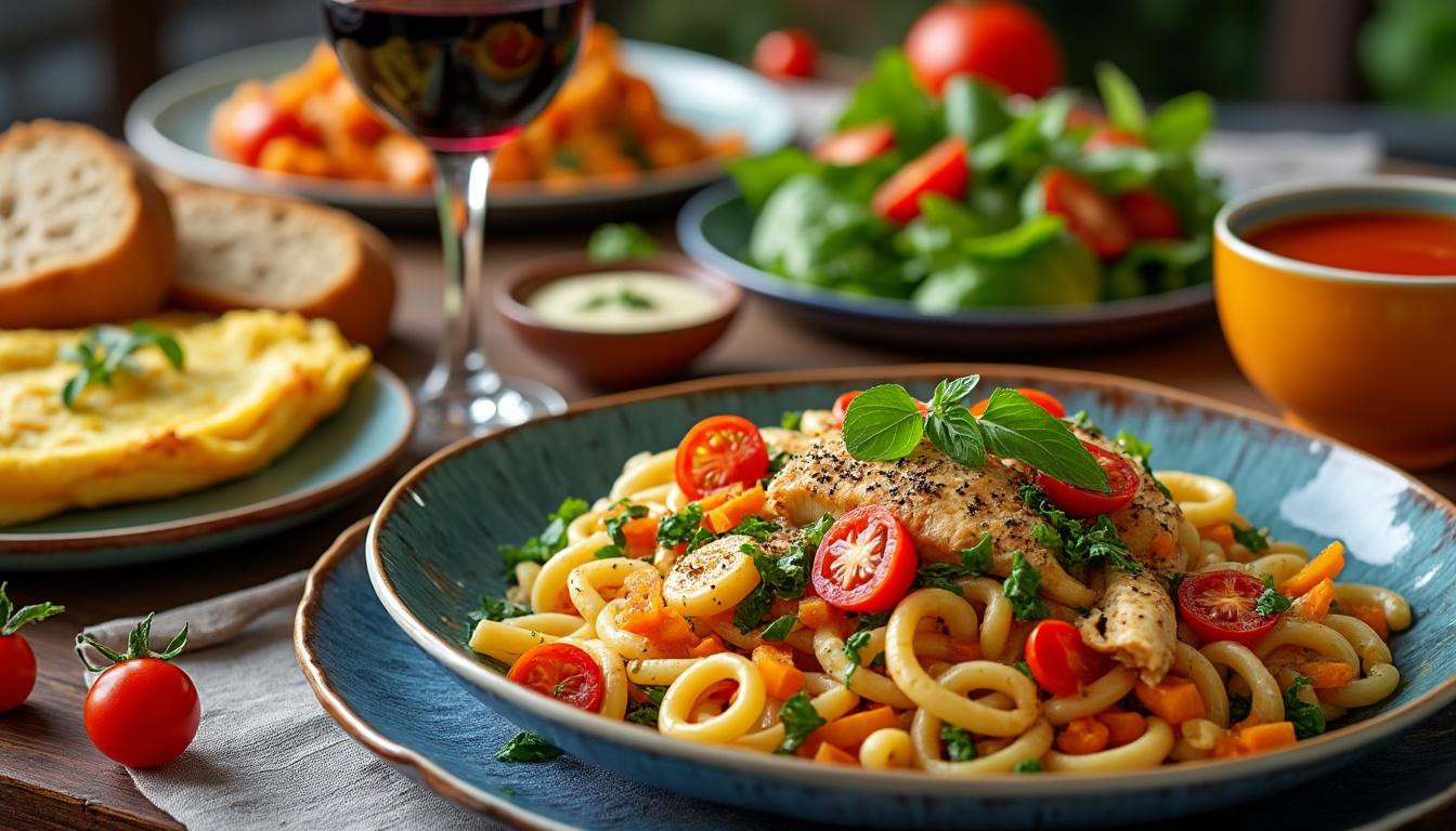 découvrez 12 idées de plats rapides à préparer le soir pour des dîners express savoureux, parfaits après une journée chargée. profitez de recettes simples, équilibrées et prêtes en un rien de temps !