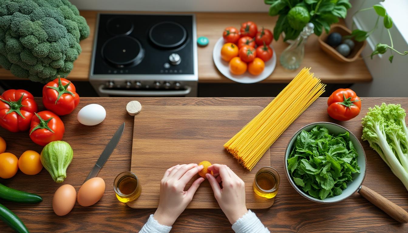 Recette facile pour débutant cuisine : 15 plats simples pour bien commencer 2 découvrez 15 recettes faciles et rapides, idéales pour les débutants en cuisine ! apprenez à préparer des plats simples pour bien débuter et gagner en confiance aux fourneaux.