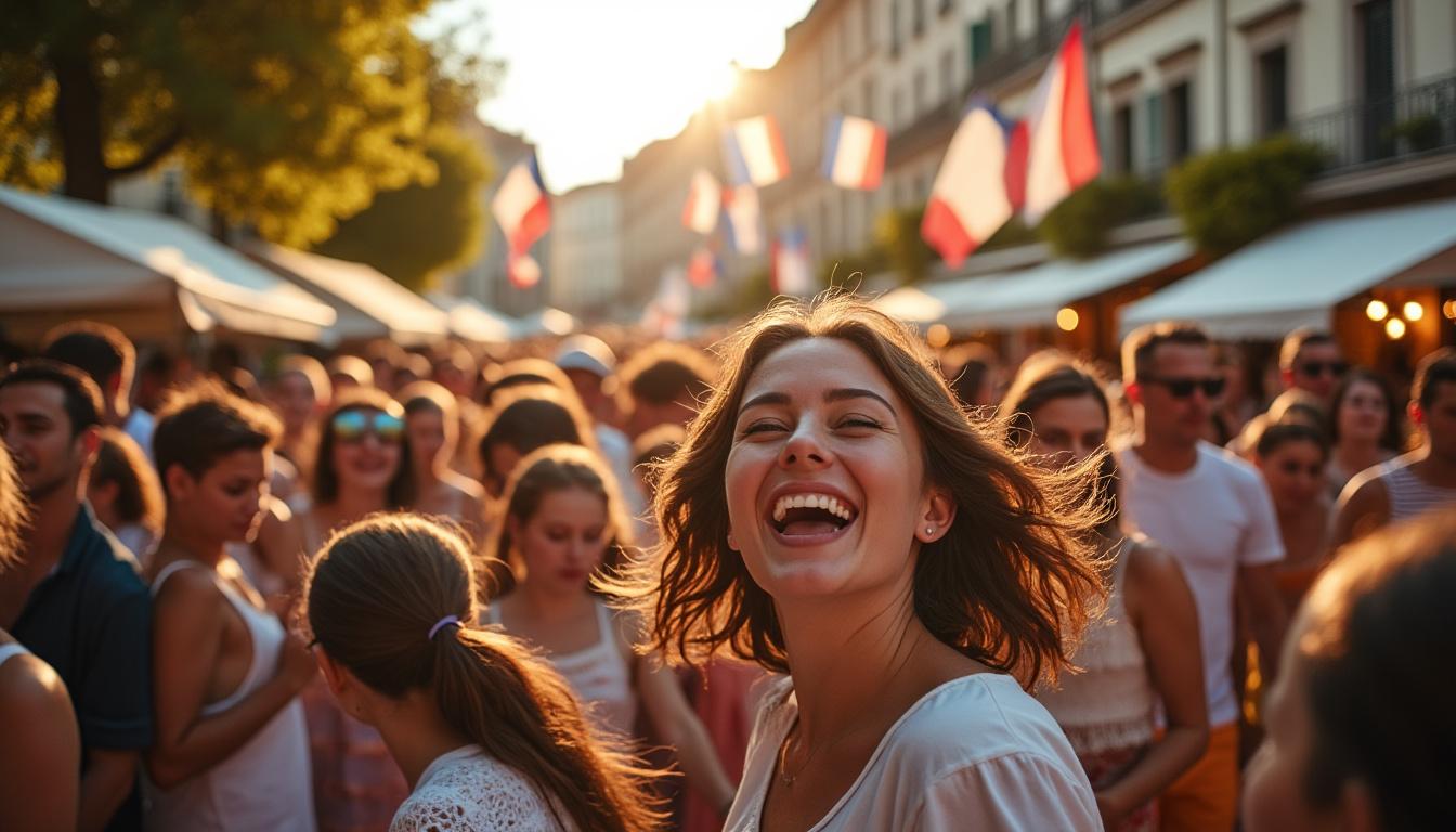 Revivez en images la journée inaugurale des Fêtes d'Agen dans le Lot-et-Garonne 2 découvrez les moments forts de la journée inaugurale des fêtes d'agen, dans le lot-et-garonne, à travers une sélection d'images capturant l'ambiance festive et la convivialité de l'événement.