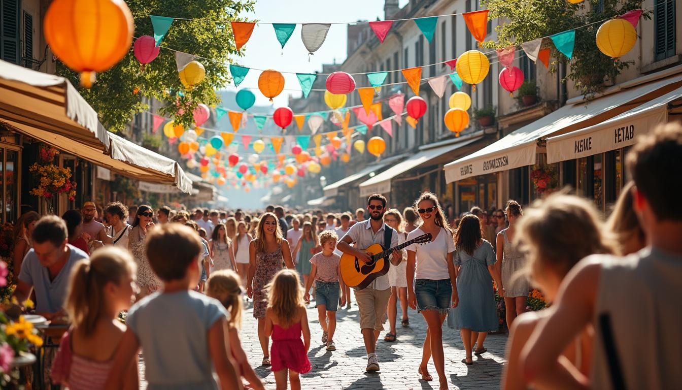 découvrez les meilleurs moments de la journée inaugurale des fêtes d'agen dans le lot-et-garonne à travers une sélection d'images captivantes. revivez l'ambiance festive et les temps forts de cet événement incontournable.