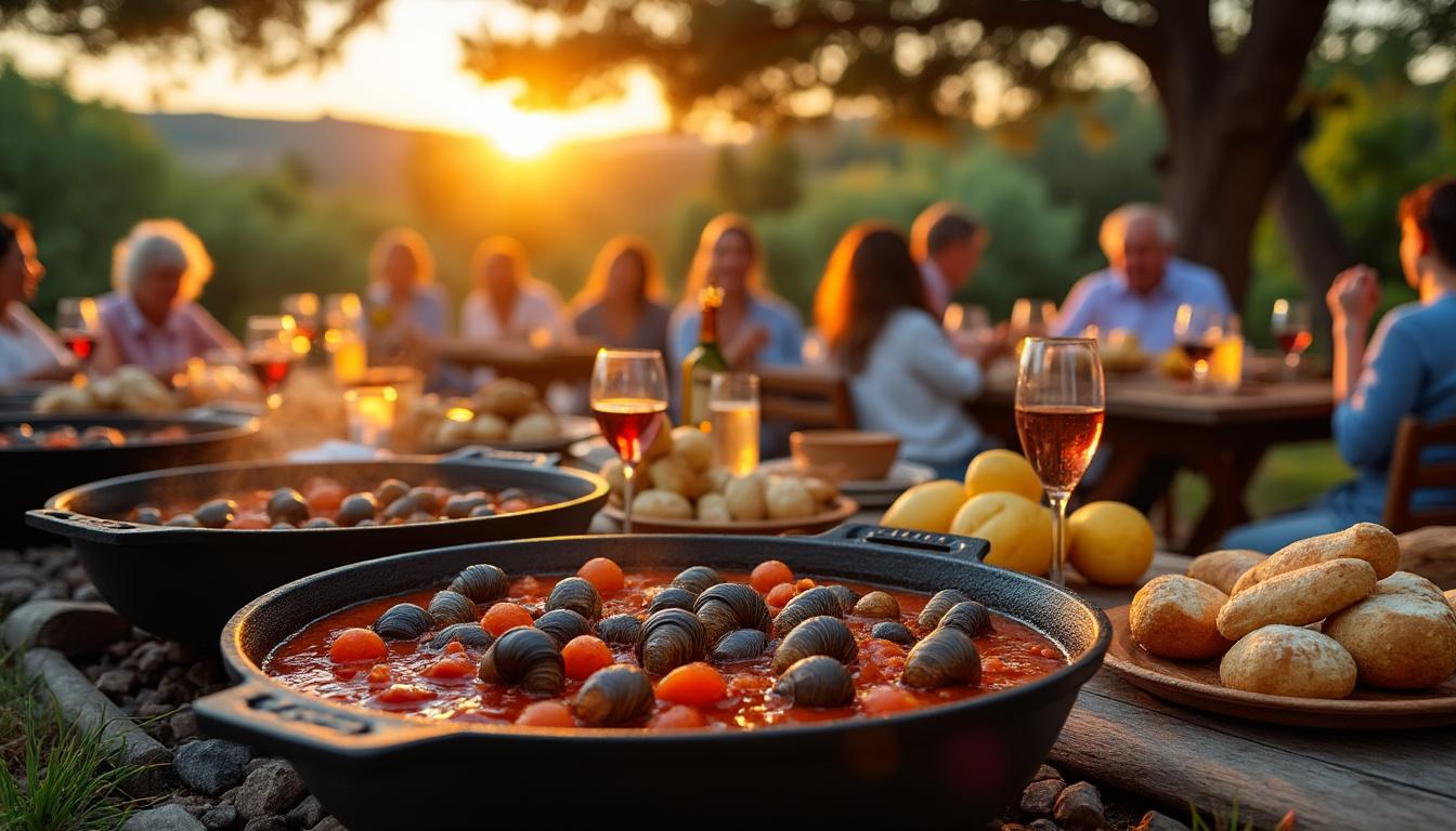 découvrez les cagouilles, escargots emblématiques des charentes, un mets traditionnel qui unit convivialité et saveurs authentiques. savourez ce délicieux héritage culinaire régional.