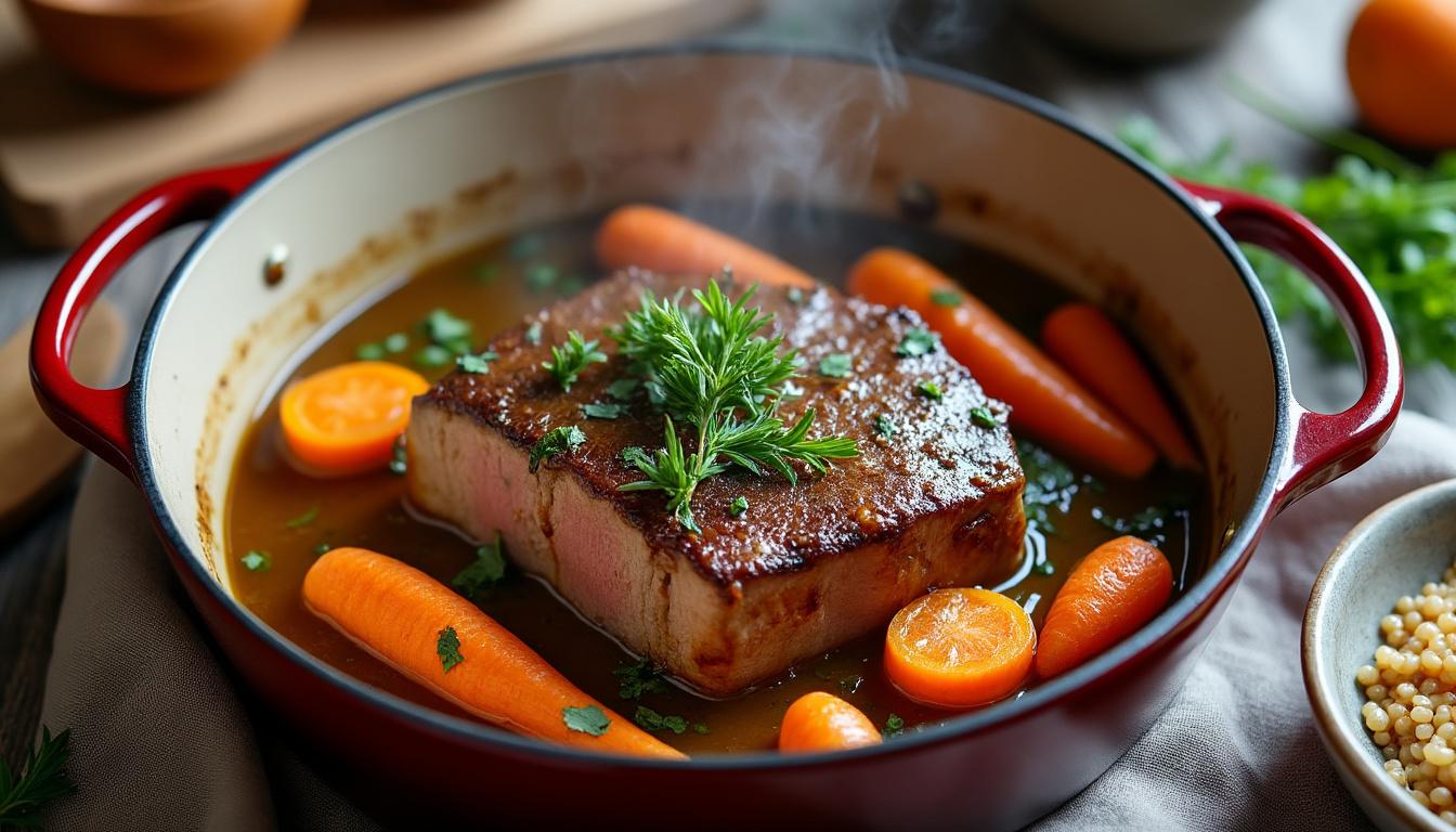Tendron de veau recette rapide : Techniques de cuisson pour un plat fondant 3 découvrez comment préparer un tendron de veau fondant en un rien de temps grùce à nos techniques de cuisson rapides et astuces simples. idéal pour un repas savoureux et réussi.