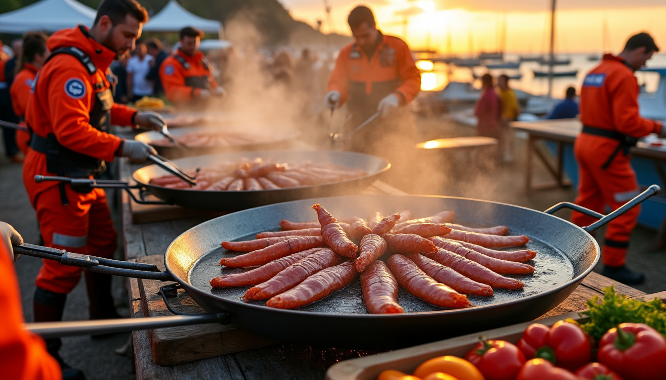 Capbreton : les sauveteurs en mer de la SNSM dévoilent leur recette secrète à la Fête du chipiron 2 découvrez comment les sauveteurs en mer de la snsm de capbreton partagent leur recette secrète lors de la fête du chipiron : un événement convivial autour des saveurs locales et de la solidarité maritime.