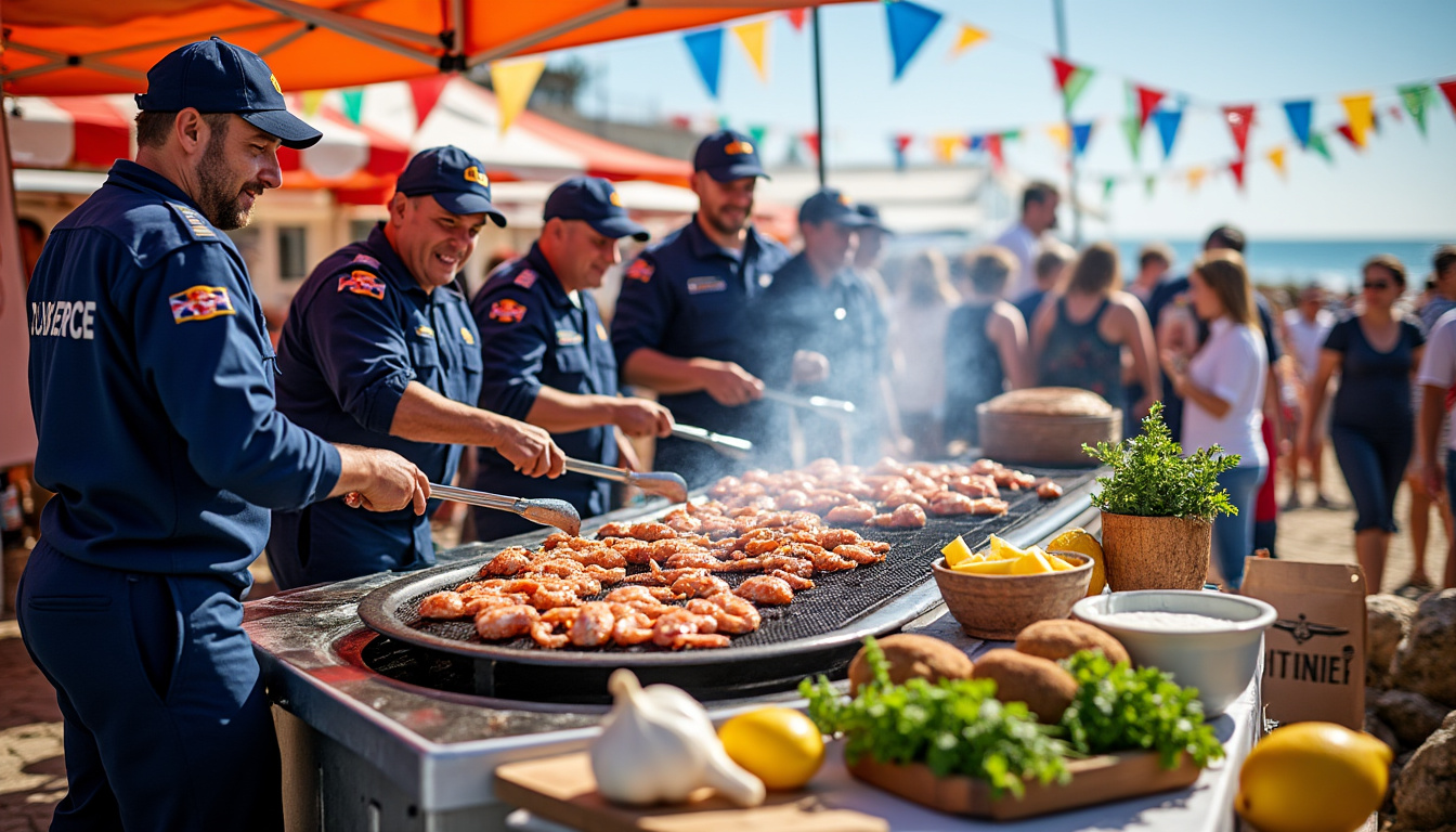 découvrez comment les sauveteurs en mer de la snsm de capbreton partagent leur recette secrète lors de la fête du chipiron. plongez dans une ambiance conviviale et gourmande au cœur de cette fête emblématique !