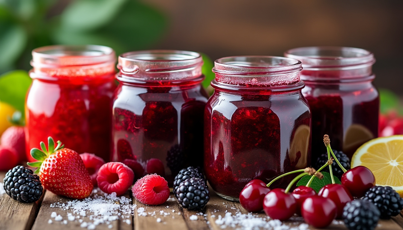 découvrez comment préparer facilement 4 recettes express de confiture aux fruits rouges en seulement 15 minutes. idéal pour des petits-déjeuners gourmands faits maison !