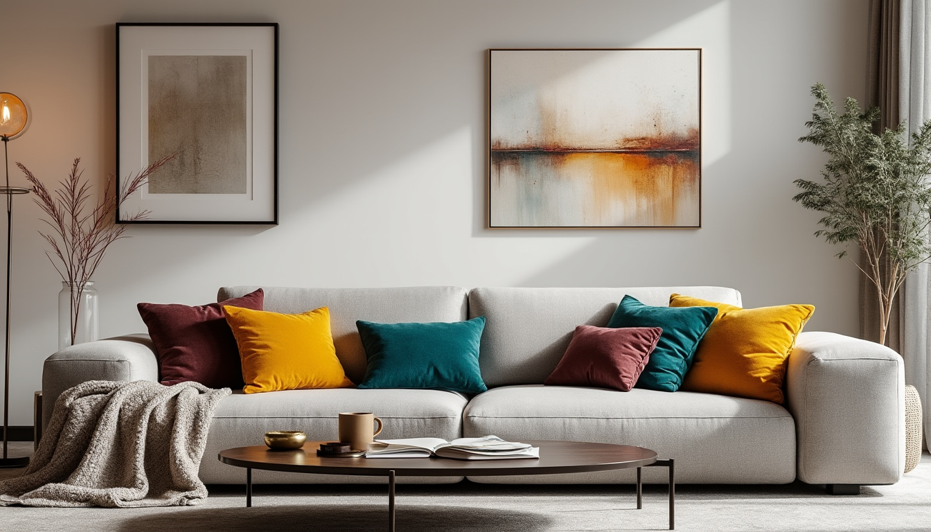 apportez de la vie à votre salon grâce aux coussins déco aux couleurs tendance. découvrez comment accessoiriser et dynamiser votre canapé facilement pour une ambiance chaleureuse et personnalisée.