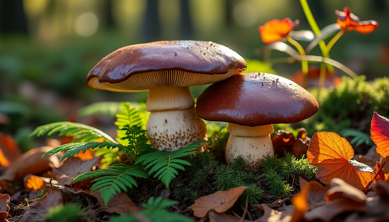à ustaritz, deux cèpes géants de 2,4 kg ont été découverts ! découvrez cette incroyable trouvaille et partagez vos coins préférés pour la cueillette de champignons.