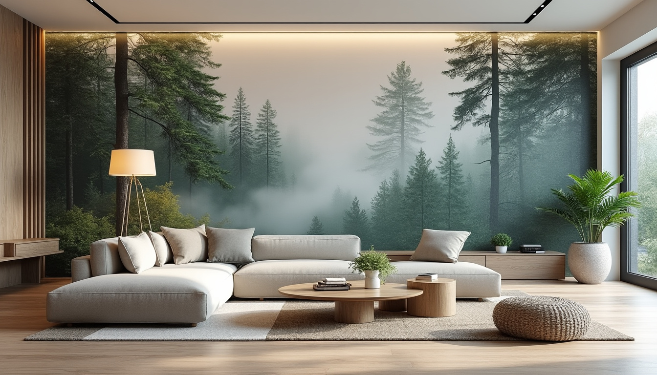 Papier peint salon moderne 2025 : Les tendances déco qui font sensation 2 découvrez les tendances 2025 du papier peint salon moderne : motifs audacieux, couleurs en vogue et idées déco inspirantes pour transformer votre intérieur avec style.