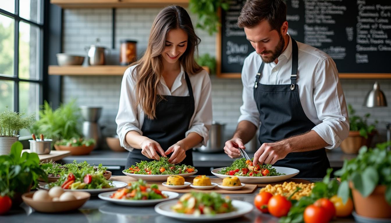 à agen, binôme révolutionne le service traiteur : découvrez ce duo d’entrepreneurs passionnés, porteurs d’idées innovantes et d’une cuisine créative pour sublimer vos événements.