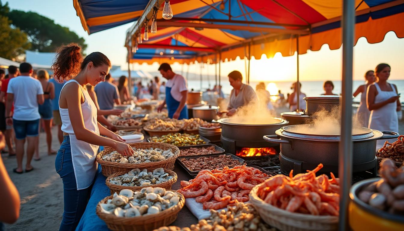 découvrez les fêtes de l'ostra en charente-maritime : un événement unique mêlant rencontres professionnelles, animations conviviales et dégustations d'huîtres et spécialités locales dans une ambiance festive et authentique.