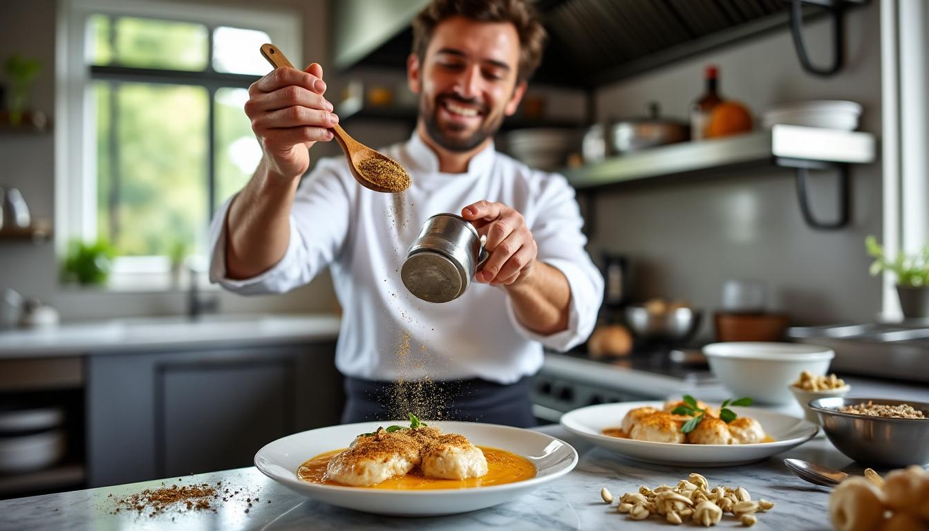 Éveillez vos papilles : 3 conseils d'un chef girondin pour intégrer les épices dans votre cuisine ! 2 découvrez comment sublimer vos plats avec les épices grâce aux conseils d’un chef girondin. apprenez à marier saveurs et aromates pour réveiller vos papilles en cuisine !