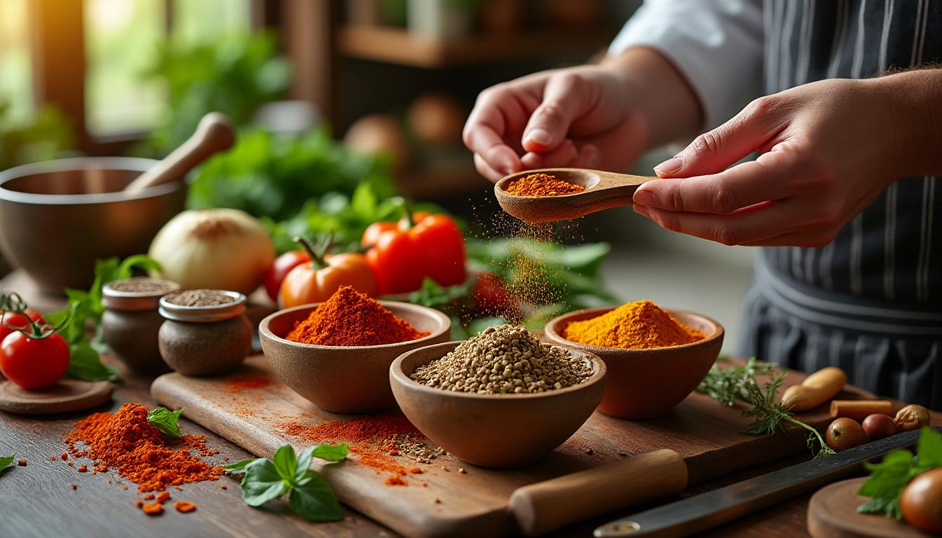 découvrez comment sublimer vos plats grâce aux astuces d’un chef girondin ! apprenez à utiliser les épices avec 3 conseils pratiques pour révéler toutes les saveurs dans votre cuisine.