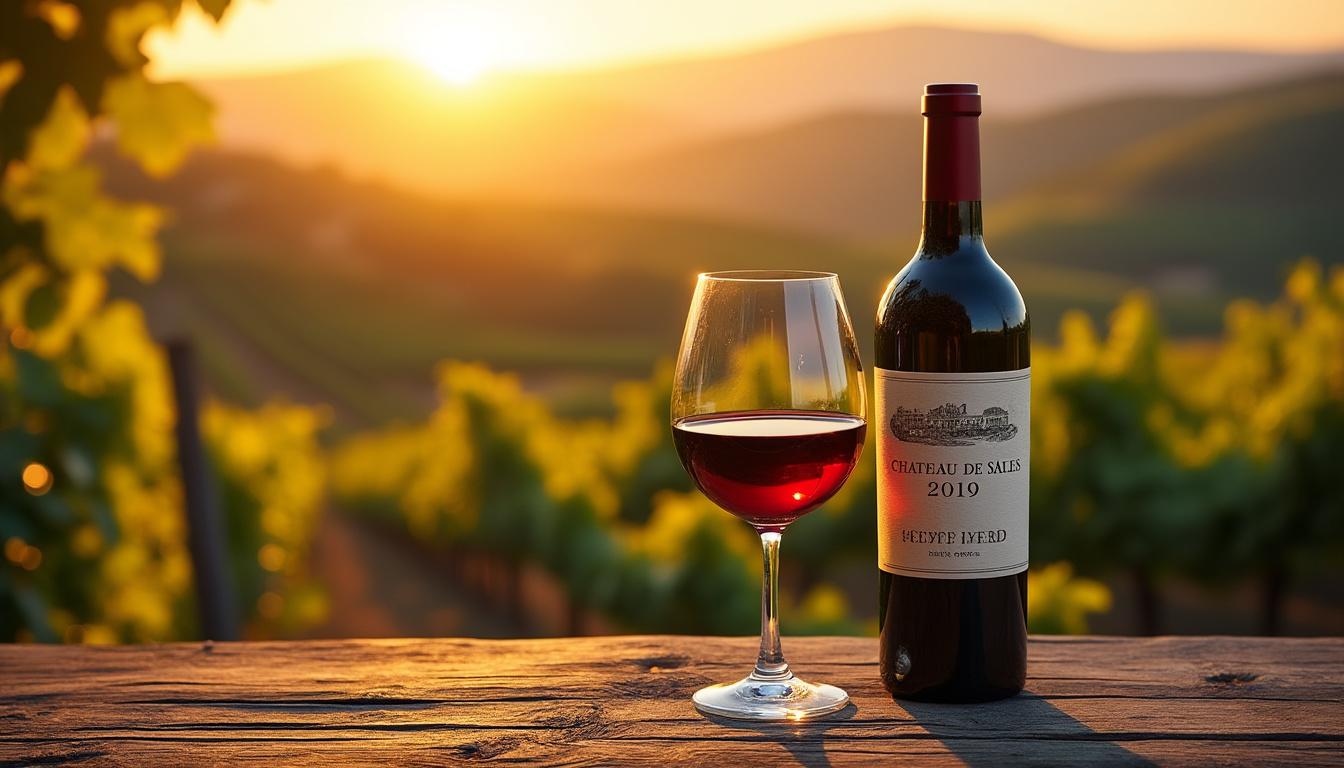 découvrez le château de sales 2019, une cuvée prestigieuse qui marie puissance et élégance, révélant des arômes raffinés et une belle longueur en bouche. parfait pour les amateurs de grands vins de bordeaux.