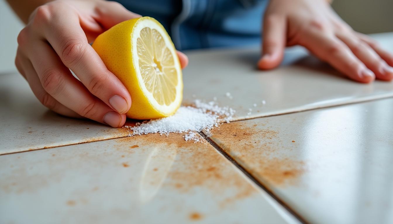 Astuces efficaces pour éliminer les taches de rouille sur vos carrelages 2 découvrez des astuces efficaces et faciles pour éliminer les taches de rouille sur vos carrelages et redonnez-leur un éclat impeccable.