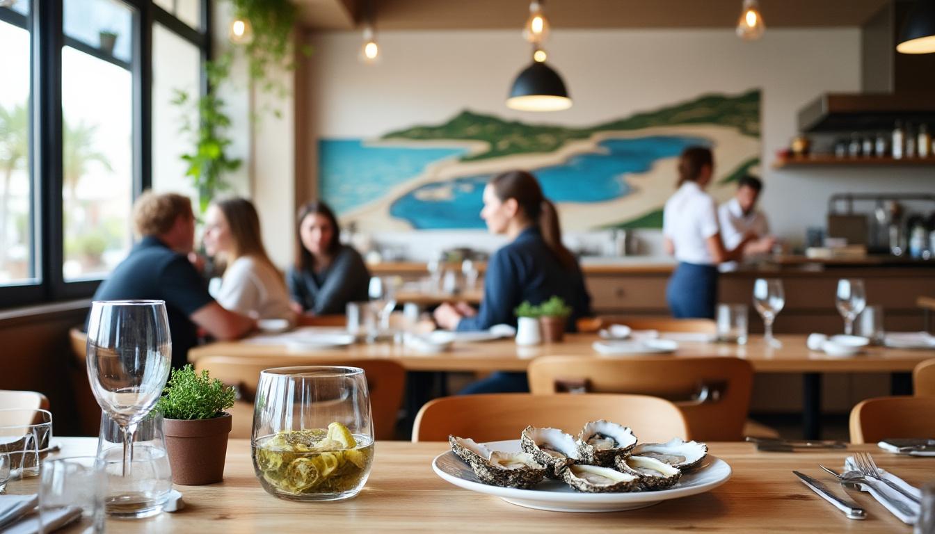 Bassin dâArcachon : au restaurant Naissain, le chef redĂ©couvre la puretĂ© des saveurs locales 2 au cĆur du bassin dâarcachon, le restaurant naissain invite Ă savourer des plats oĂč le chef cĂ©lĂšbre la puretĂ© des saveurs locales, pour une expĂ©rience culinaire authentique et raffinĂ©e.