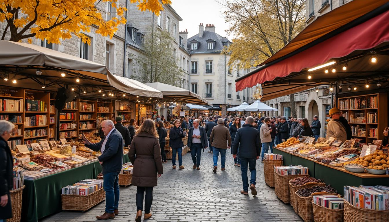 découvrez les incontournables du festival du livre gourmand à périgueux ce samedi 15 novembre : dégustations, rencontres d'auteurs et animations pour les passionnés de gastronomie et de lecture.