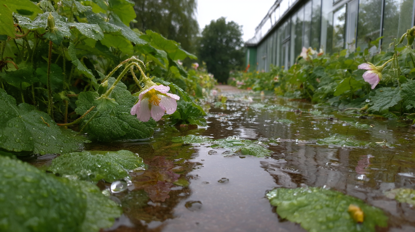 pluie eparse jardin obowl