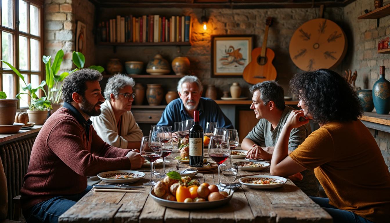 plongez dans les rencontres philosophiques michel-serres : une exploration captivante du vin et de la peña à travers des échanges riches en philosophie et culture.