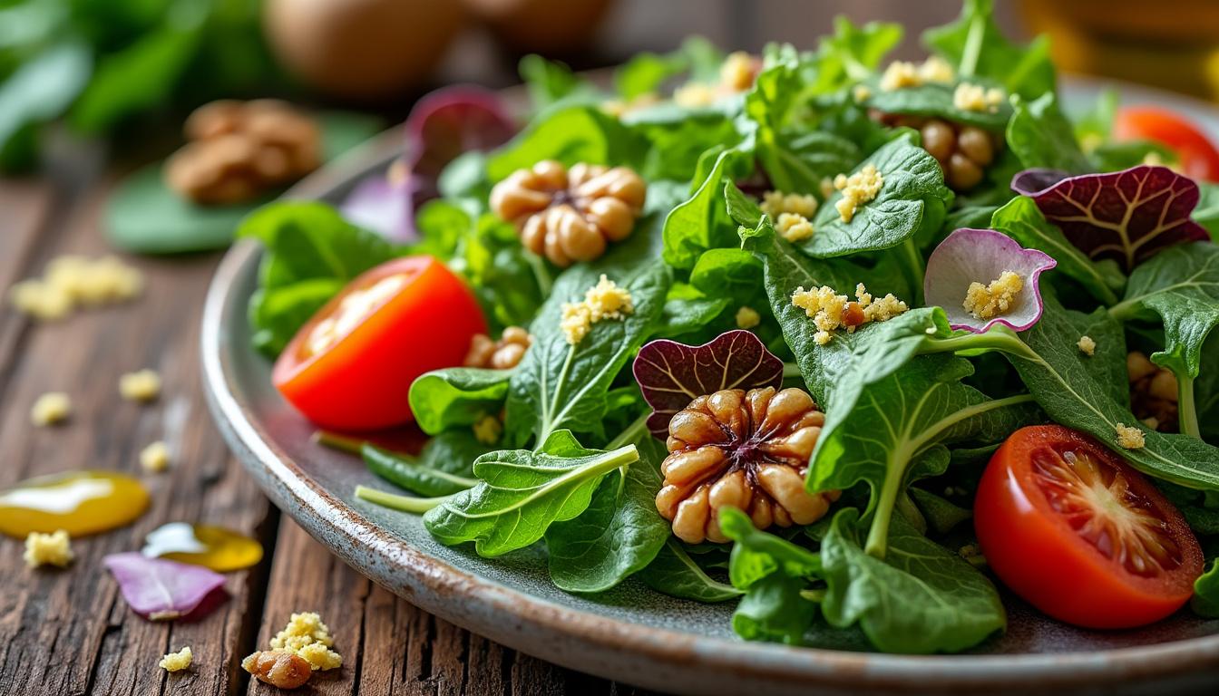 Salade : explorez ses bienfaits cachés pour votre bien-être 2 découvrez les vertus insoupçonnées de la salade pour votre santé et votre bien-être : astuces, conseils nutrition et bienfaits au quotidien.