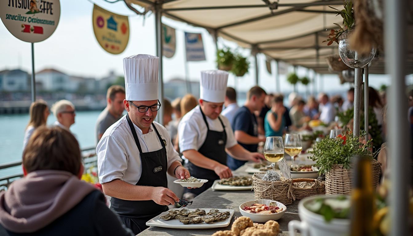 Bassin dâArcachon : Cabanes en fĂȘte cĂ©lĂšbre lâhuĂźtre sous toutes ses facettes avec Chefs Ă bord 2 dĂ©couvrez cabanes en fĂȘte au bassin dâarcachon : un Ă©vĂ©nement gourmand cĂ©lĂ©brant lâhuĂźtre sous toutes ses formes avec la participation des chefs Ă bord.
