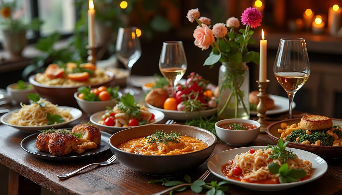 découvrez comment les français réinventent leurs repas de fête en célébrant sans viande, alliant tradition et innovation pour des moments conviviaux et savoureux.