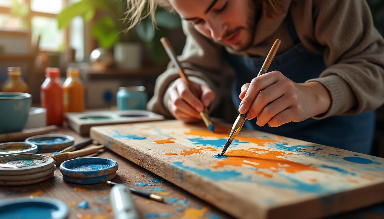 Maîtriser la peinture acrylique sur bois : astuces et méthodes pour des œuvres pérennes en 2026 2 découvrez des astuces et méthodes essentielles pour maîtriser la peinture acrylique sur bois en 2026, et créez des œuvres durables et éclatantes.