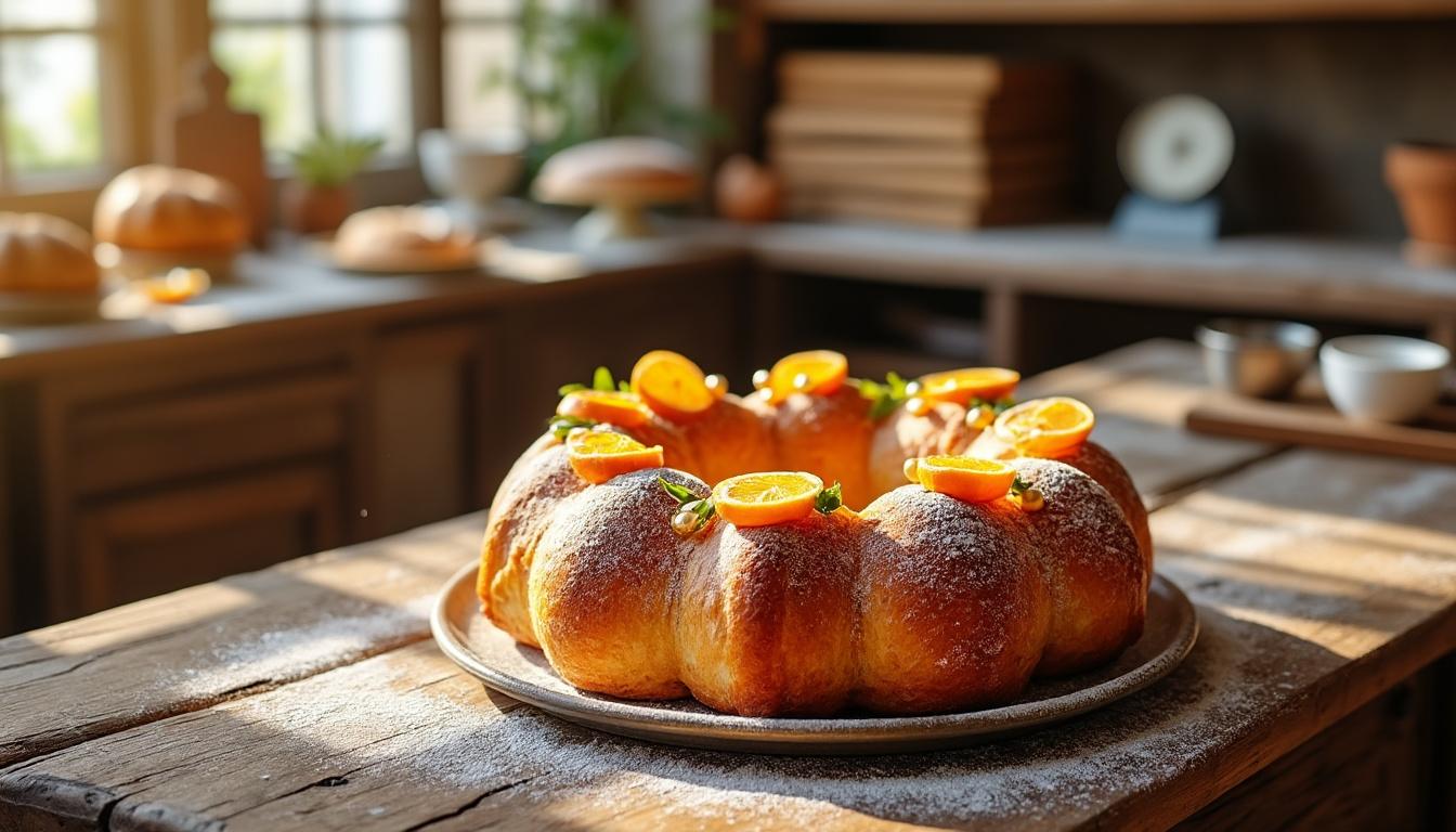 découvrez la délicieuse brioche des rois de nino moret et maxime rey, à deux pas d’agen, qui remporte une place d'honneur sur le podium régional.