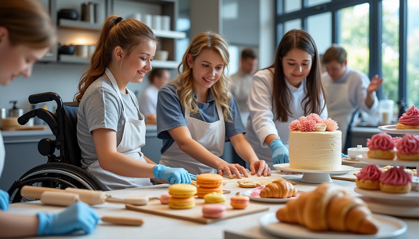 découvrez à talence un concours de pâtisserie exceptionnel où la passion et la créativité dépassent le handicap, célébrant des douceurs qui émerveillent tous les participants.