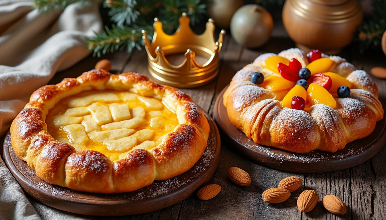 découvrez l'authentique tradition de l'épiphanie : galette des rois à la frangipane ou brioche ? guide complet pour savourer cette fête incontournable.