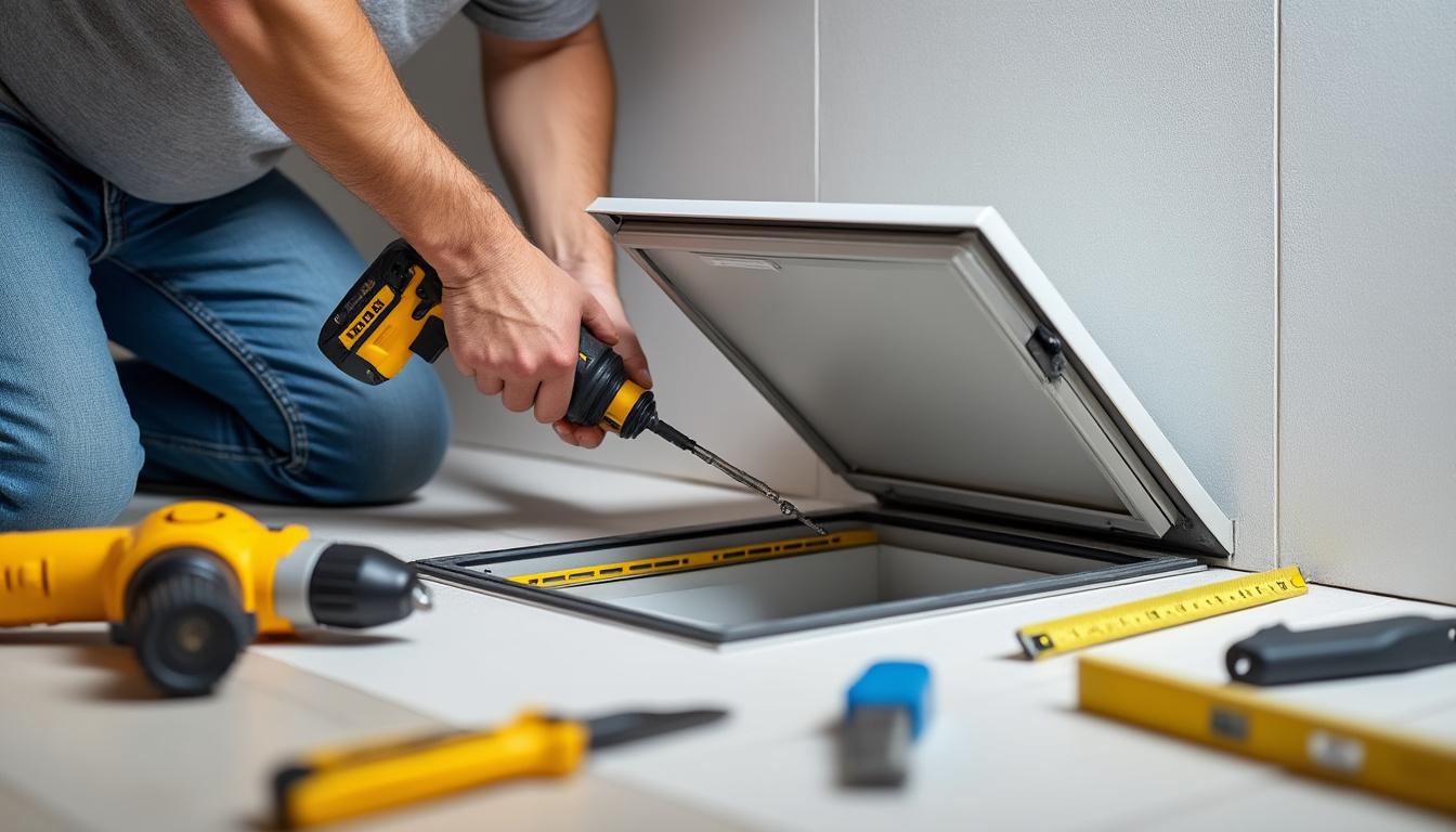 découvrez notre guide incontournable pour installer une trappe de visite dans un mur en placo. étapes détaillées, conseils pratiques et astuces pour réussir votre projet en 2026.