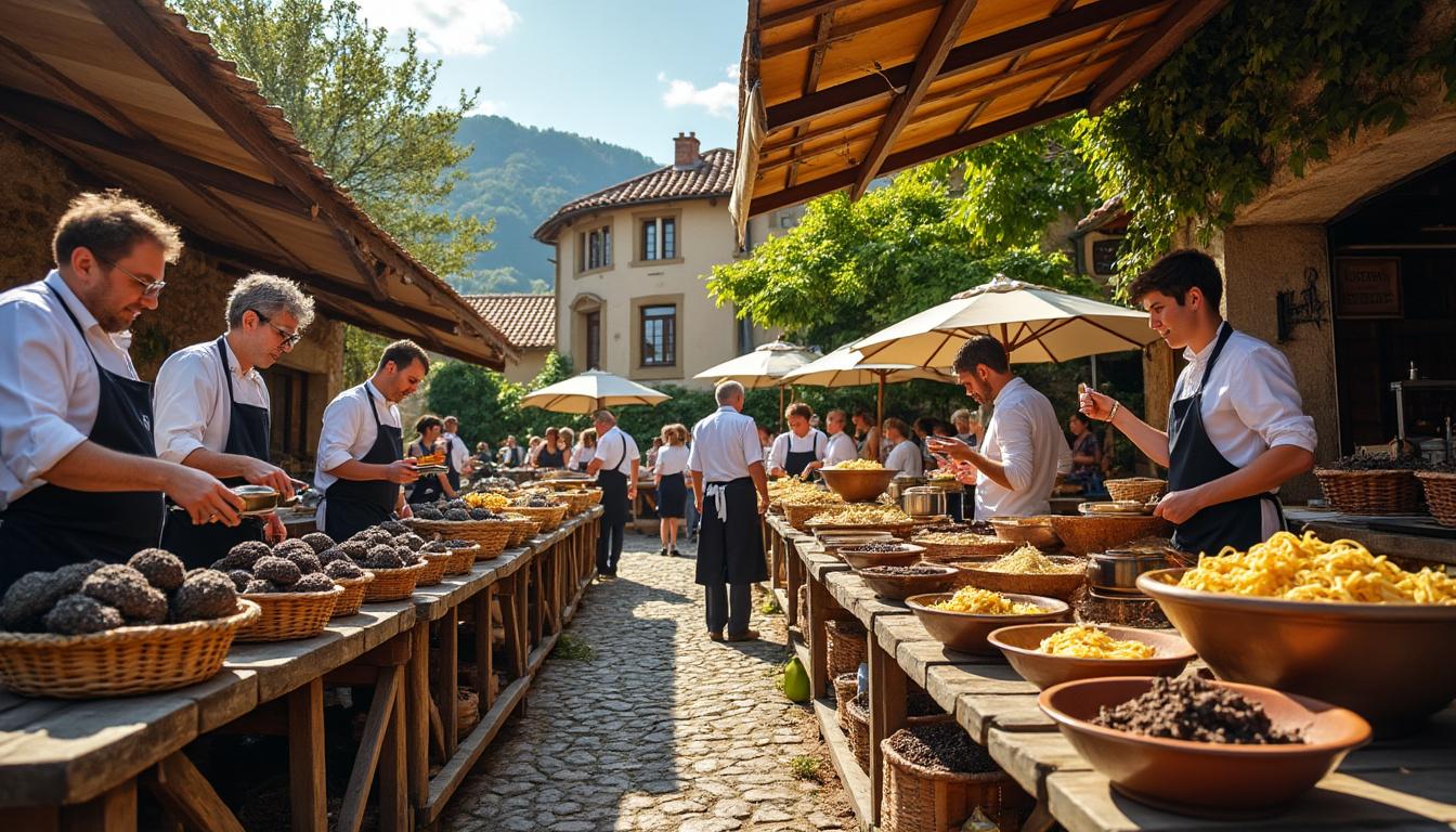 découvrez le grand retour du marché aux truffes à marmande avec des dégustations gourmandes et des ateliers culinaires uniques pour tous les amateurs de saveurs authentiques.