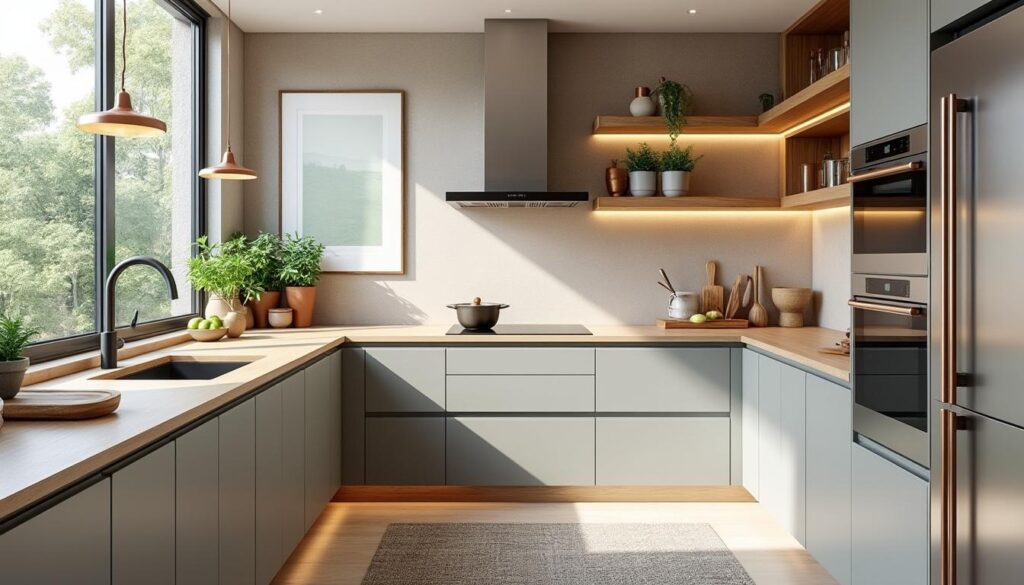 découvrez quelles teintes associer à une cuisine gris clair pour un style moderne et tendance en 2026. astuces déco et inspirations pour une ambiance harmonieuse et chic.