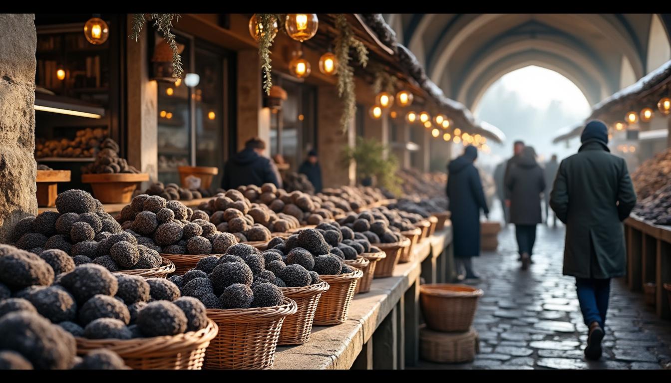 découvrez les truffes de dordogne, ce précieux diamant noir qui résiste vaillamment aux rigueurs du gel, symbole d'excellence culinaire et de terroir d'exception.
