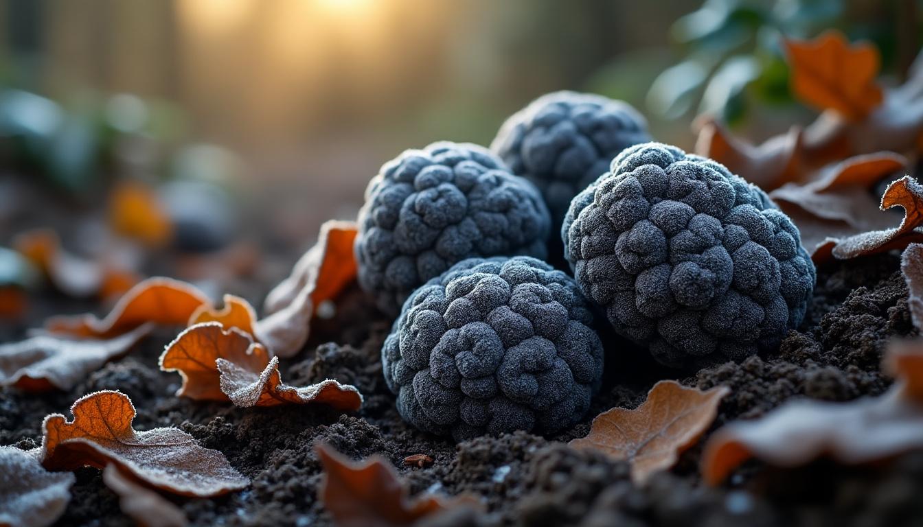 découvrez les truffes de dordogne, ce précieux diamant noir qui résiste vaillamment au gel, symbole d'excellence et de terroir unique.