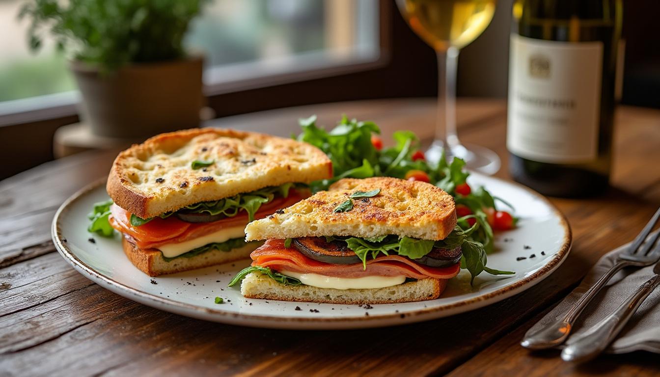 savourez les délicieux sandwichs focaccias de simone à périgueux, une expérience gourmande unique avec des ingrédients frais et un goût authentique.