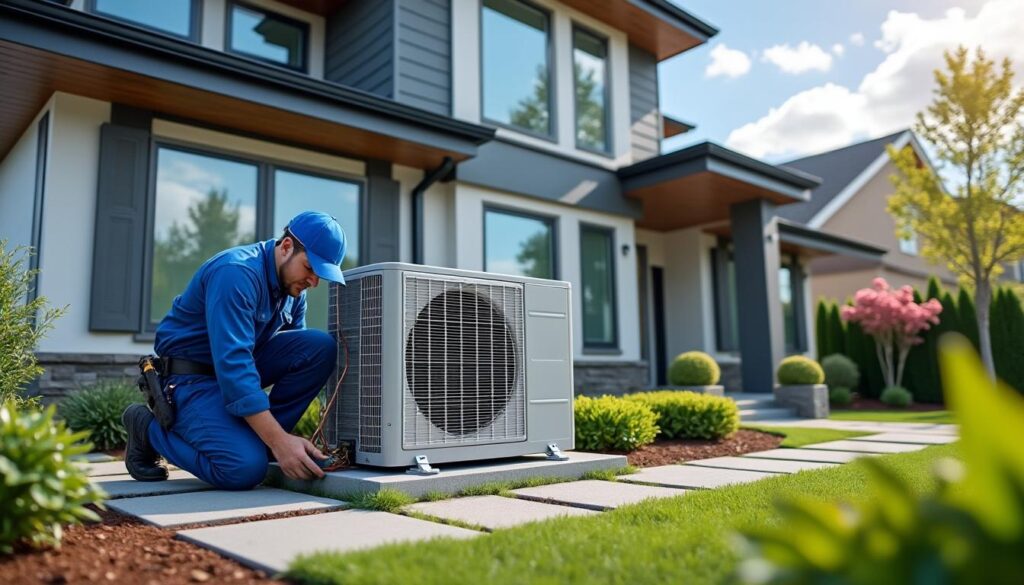 découvrez notre guide complet pour installer une pompe à chaleur : étapes détaillées, coûts estimés et conseils pour réaliser des économies d'énergie efficaces.