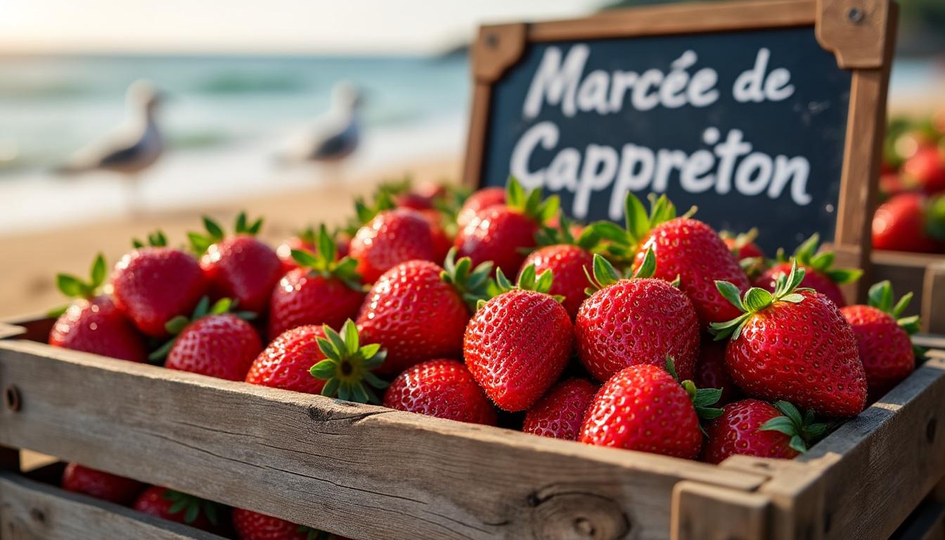 découvrez la fraise gariguette, symbole du doux adieu à l'hiver et du joyeux commencement du printemps, avec son goût unique et sa fraîcheur incomparable.