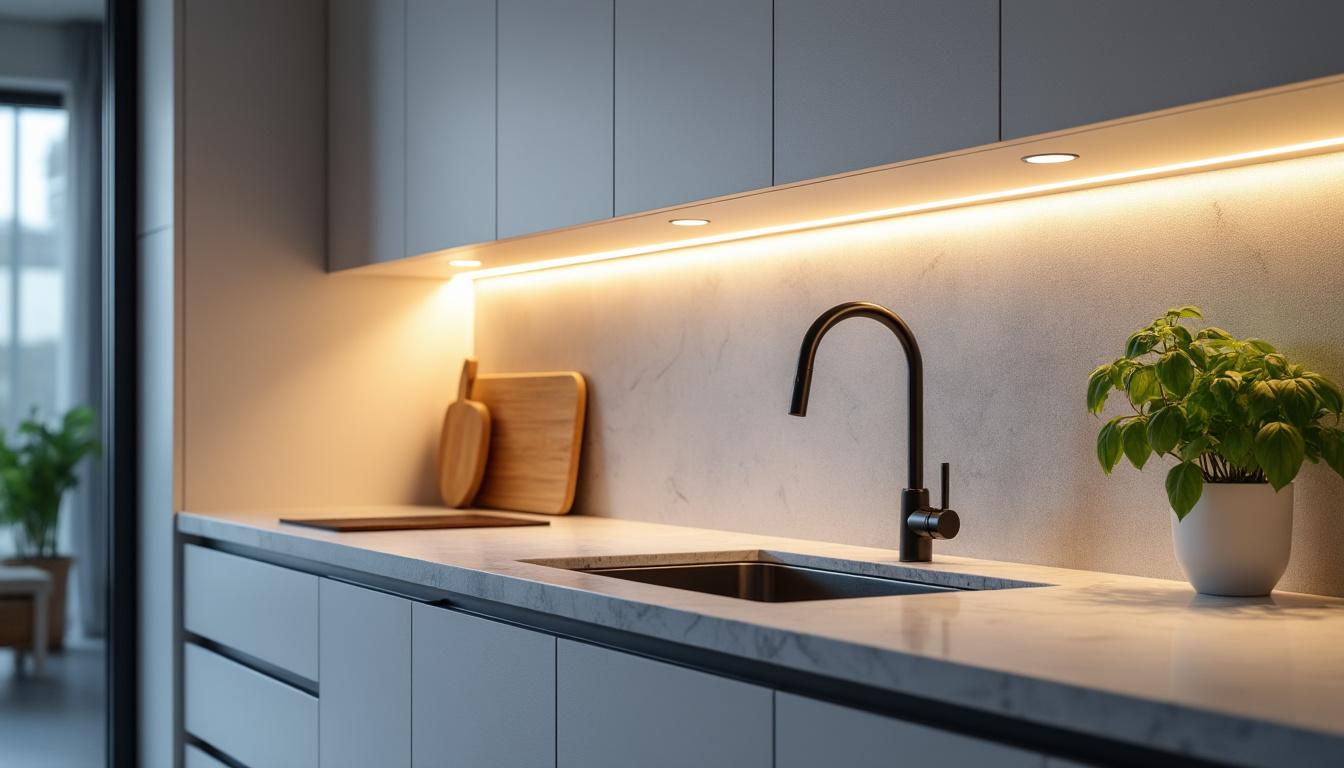 découvrez des solutions innovantes et des conseils pratiques pour illuminer efficacement votre plan de travail, alliant fonctionnalité et design pour un espace lumineux et agréable.