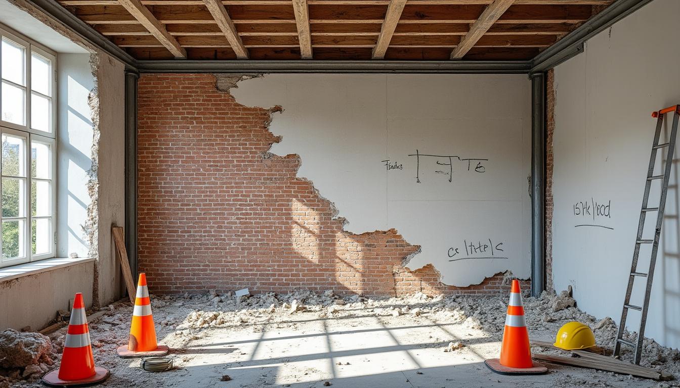 apprenez à identifier un mur porteur avant de le démolir pour assurer la sécurité de votre construction et éviter les erreurs coûteuses.