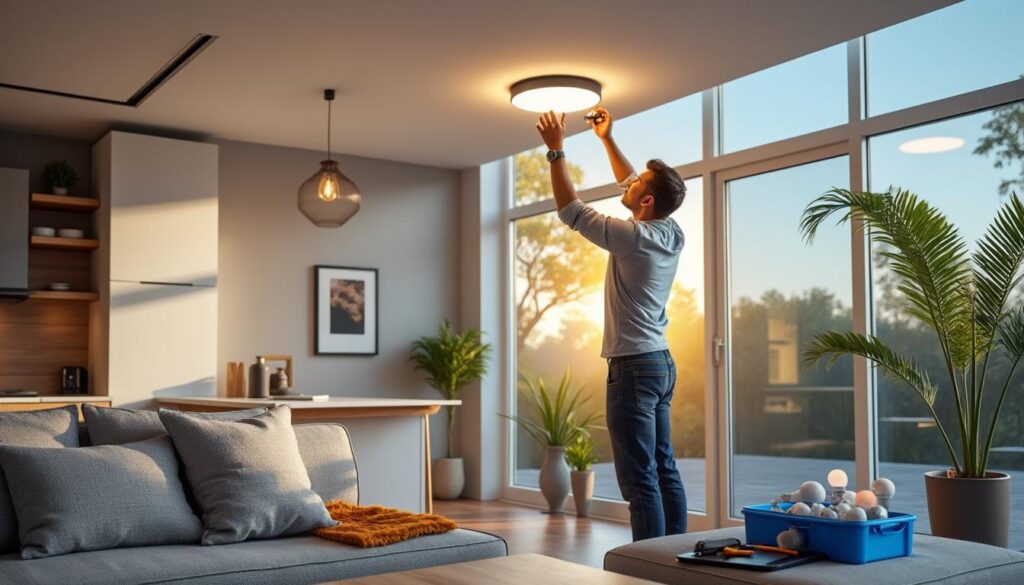 découvrez comment économiser sur votre facture d'électricité grâce à l'éclairage led pour la maison et apprenez à l'installer facilement vous-même.