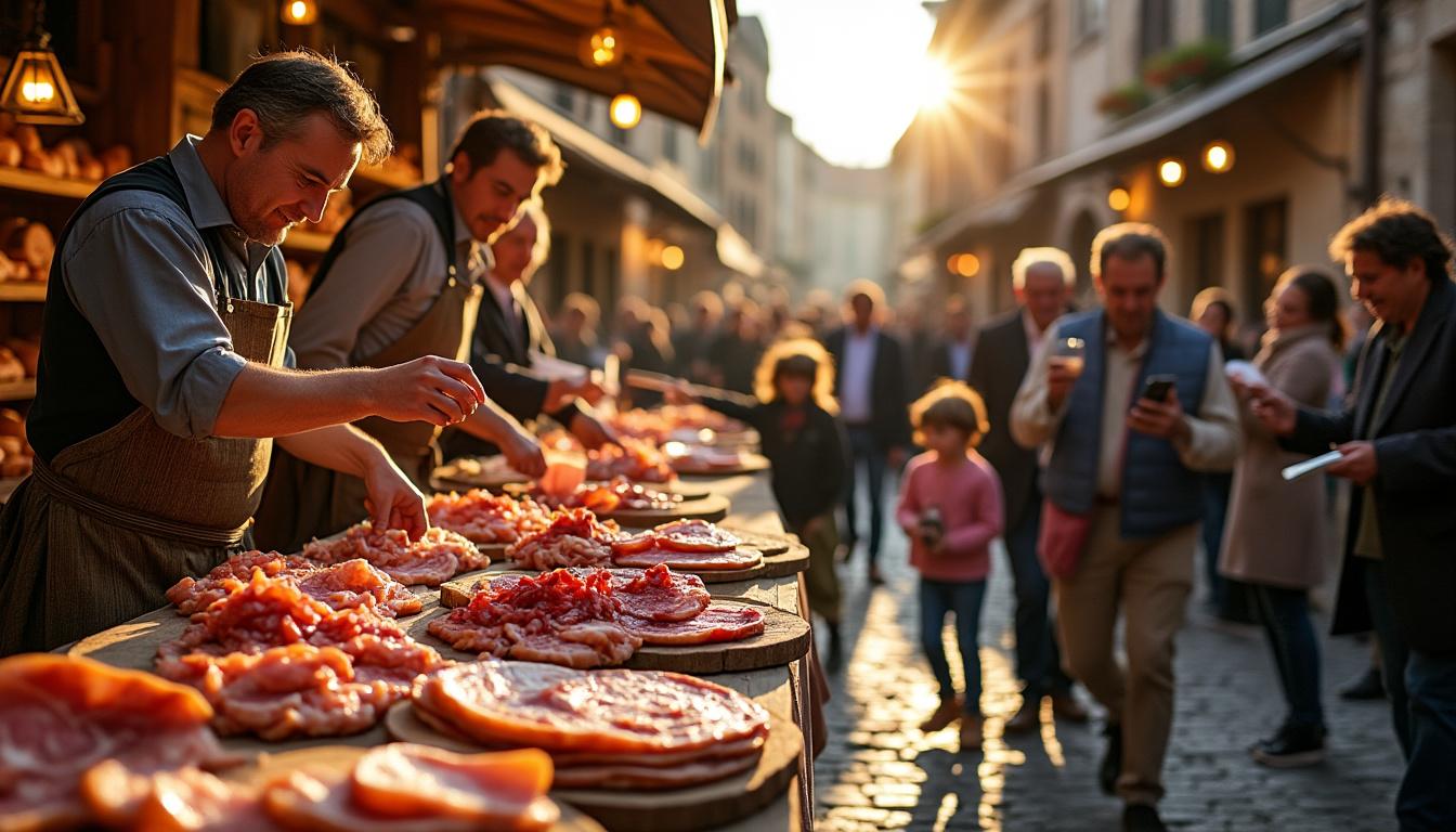participez à la foire au jambon de bayonne et tentez de remporter le concours du meilleur jambon fermier. inscriptions ouvertes dès maintenant, ne manquez pas cette occasion unique !