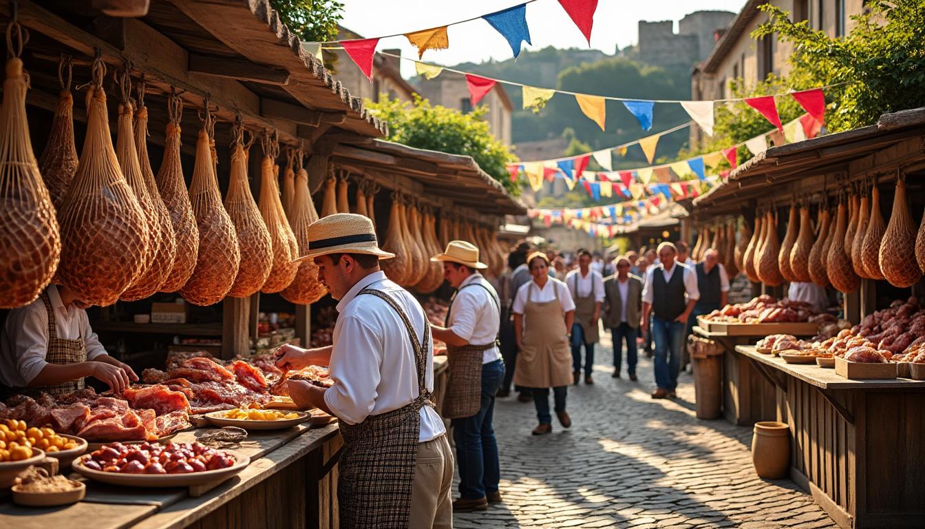 participez à la foire au jambon de bayonne et tentez de remporter le concours du meilleur jambon fermier. inscriptions ouvertes dès maintenant, rejoignez-nous pour cet événement gourmand incontournable !