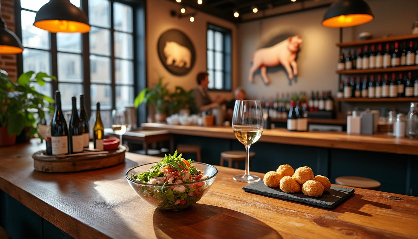 Gastronomie Ă Paris : LâAvant Comptoir du Grouin, lâart du tout-cochon revisitĂ© par Camdeborde 2 dĂ©couvrez lâavant comptoir du grouin Ă paris, oĂč le chef camdeborde revisite l'art du tout-cochon pour une expĂ©rience gastronomique unique et savoureuse au cĆur de la capitale.